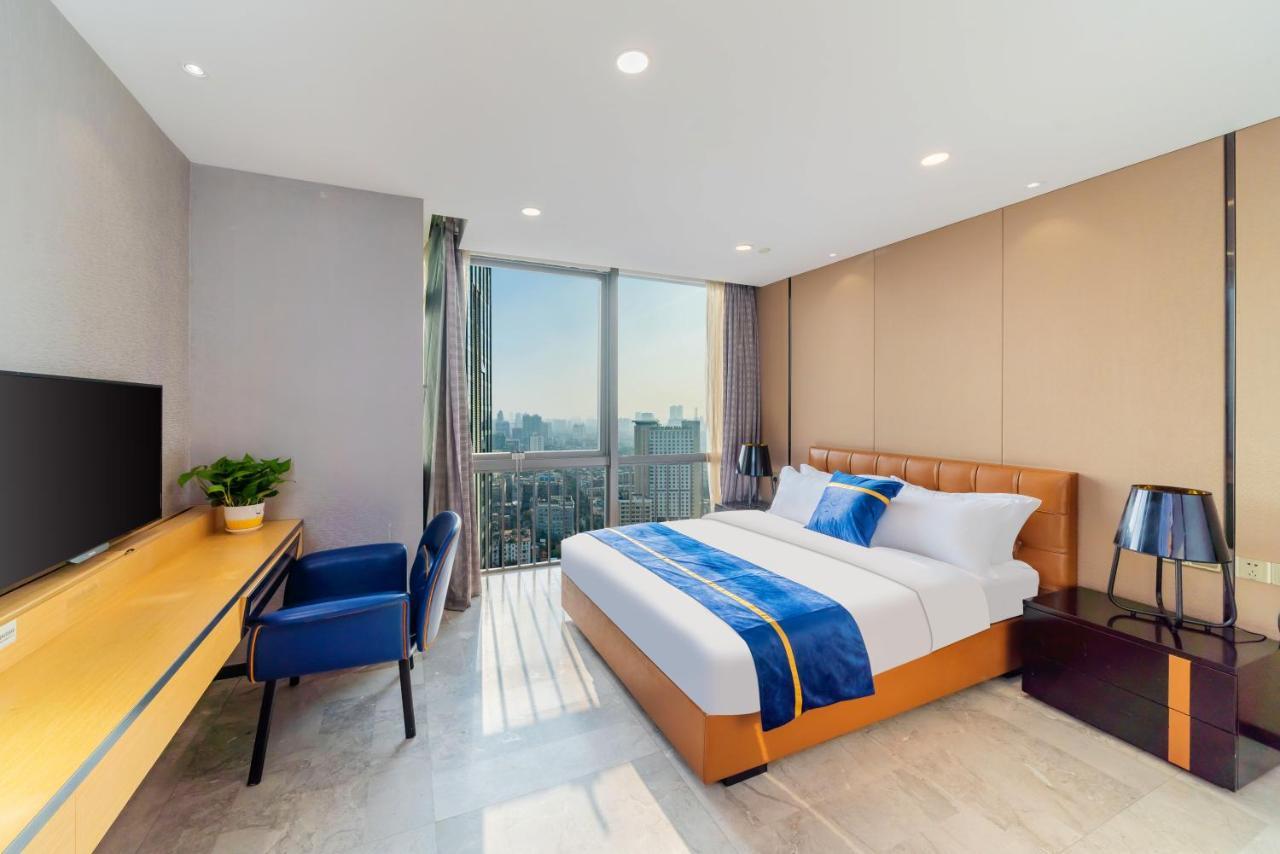 Cloudy International Apartment Beijing Rd A-Mall Quảng Châu Ngoại thất bức ảnh