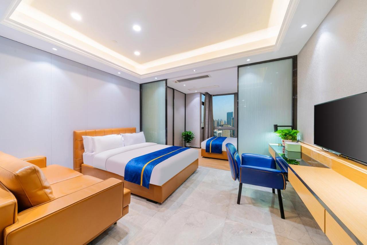 Cloudy International Apartment Beijing Rd A-Mall Quảng Châu Ngoại thất bức ảnh