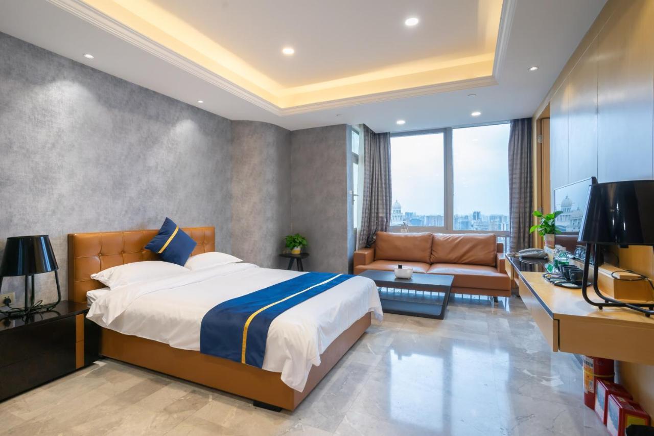 Cloudy International Apartment Beijing Rd A-Mall Quảng Châu Ngoại thất bức ảnh