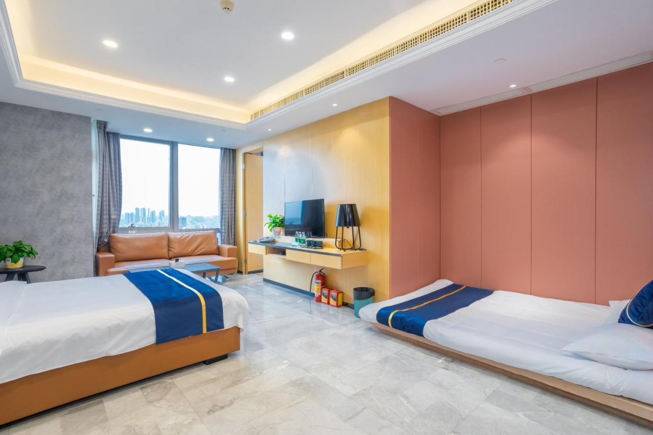 Cloudy International Apartment Beijing Rd A-Mall Quảng Châu Ngoại thất bức ảnh